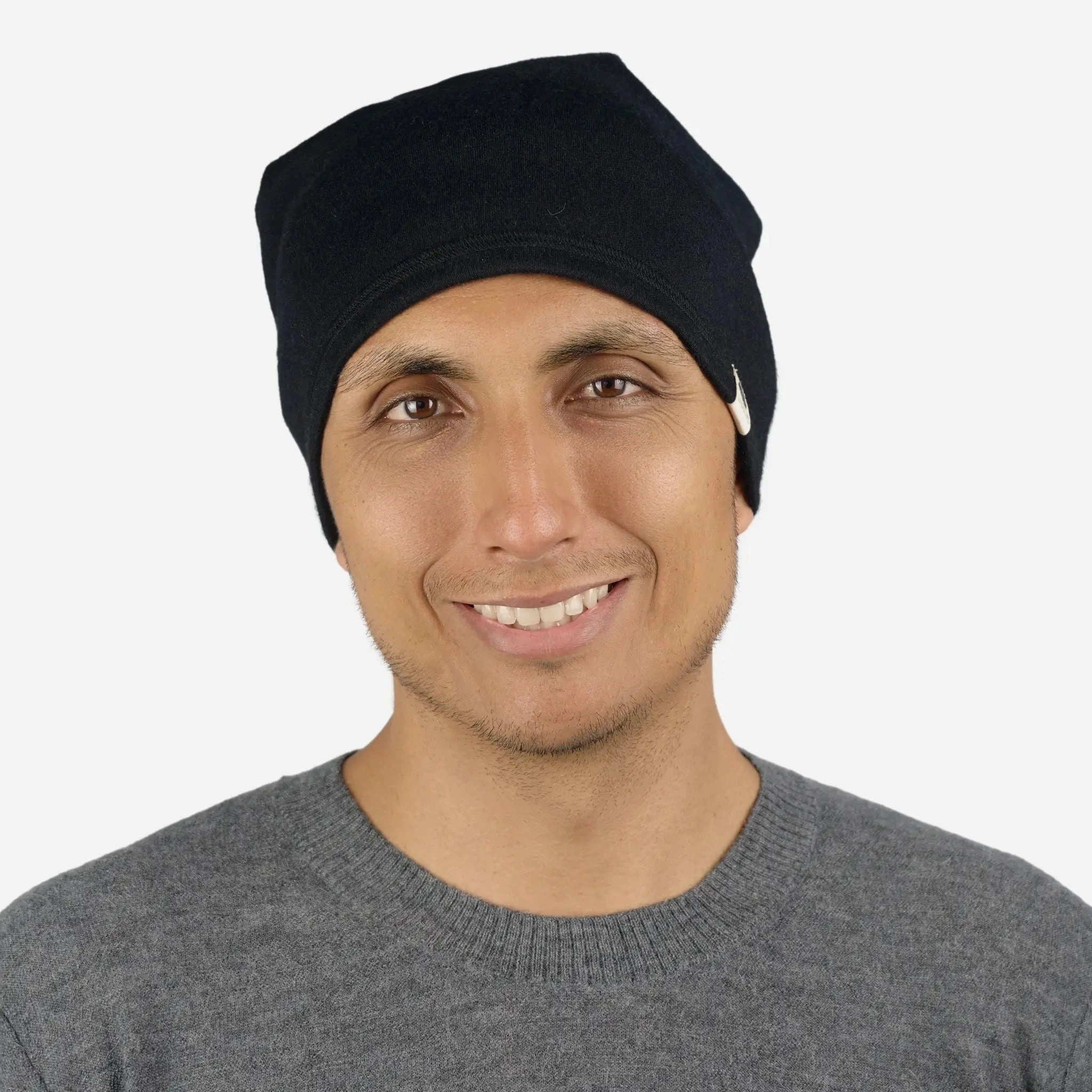 Cozy Alpaca Wool Folded Beanie – Perfect Warmth & Style (Midweight)